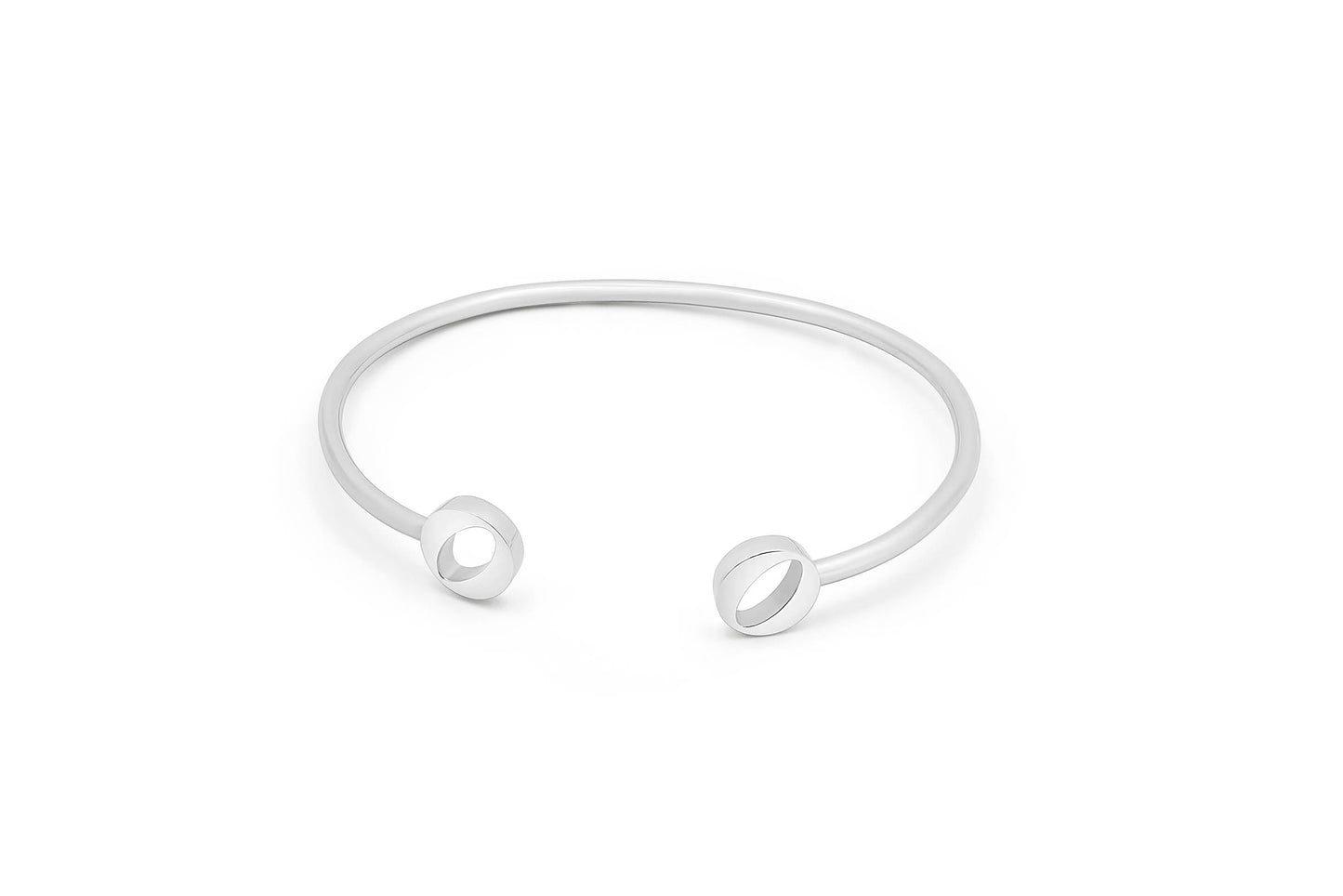 Bracelet with O’s - White