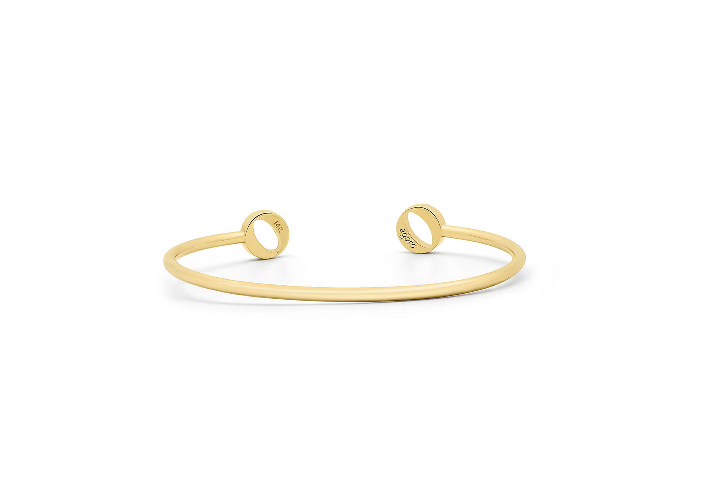 Bracelet with O’s - Yellow