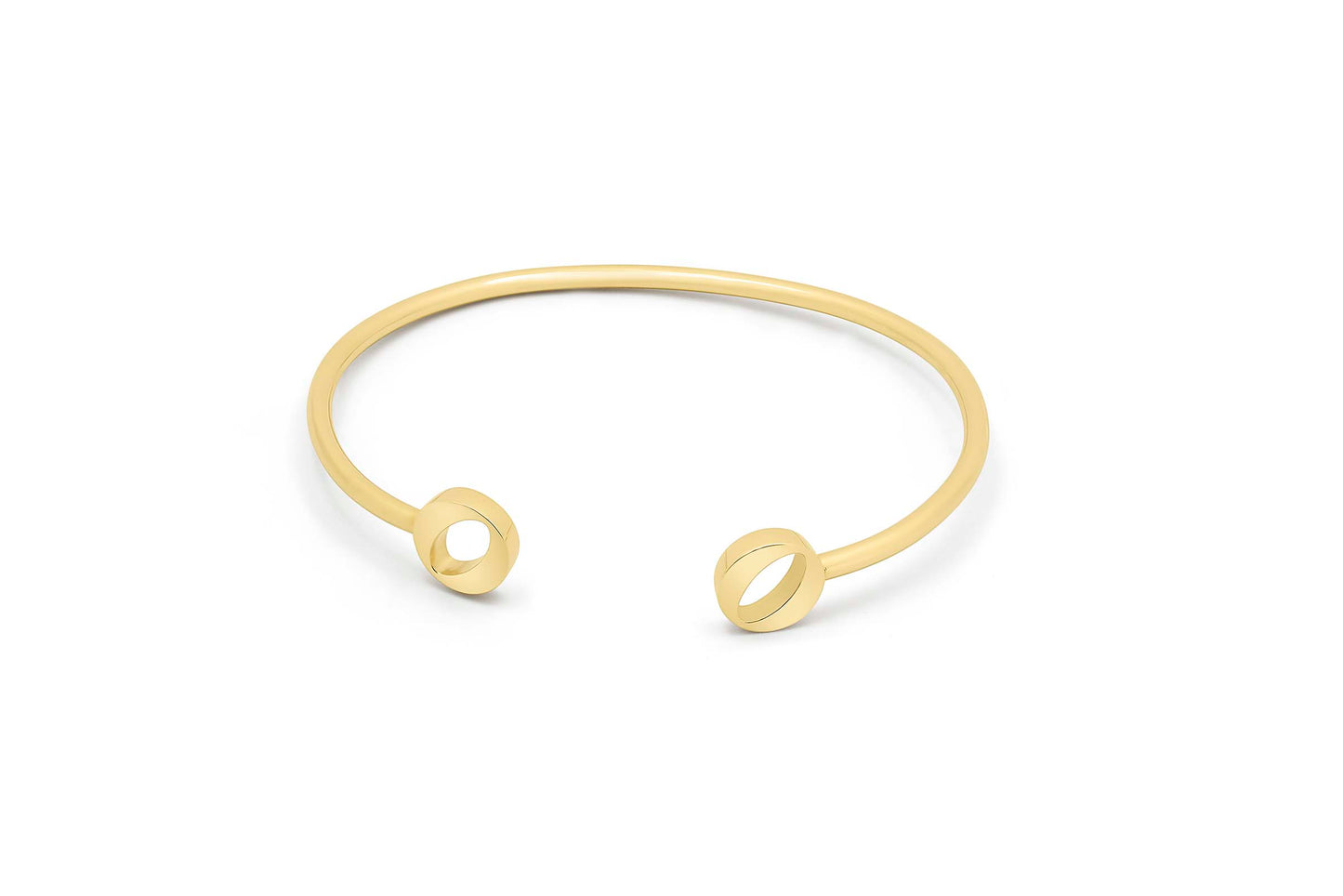 Bracelet with O’s - Yellow