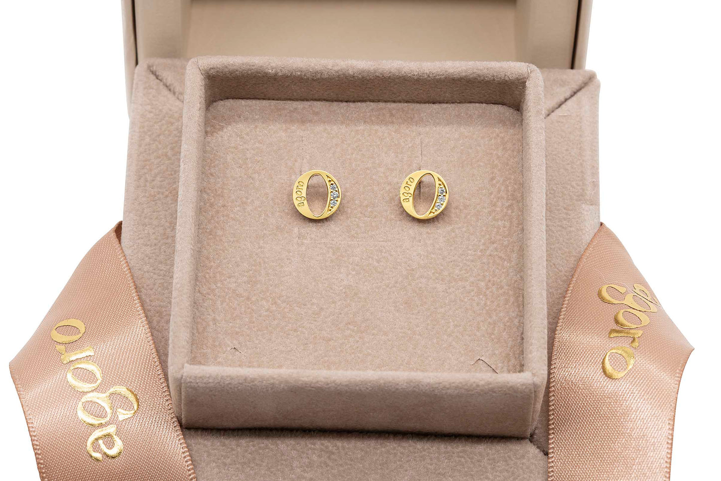 Earing with O’s - Yellow