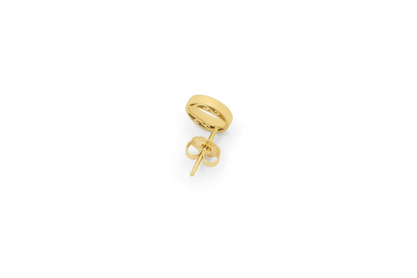Earing with O’s - Yellow