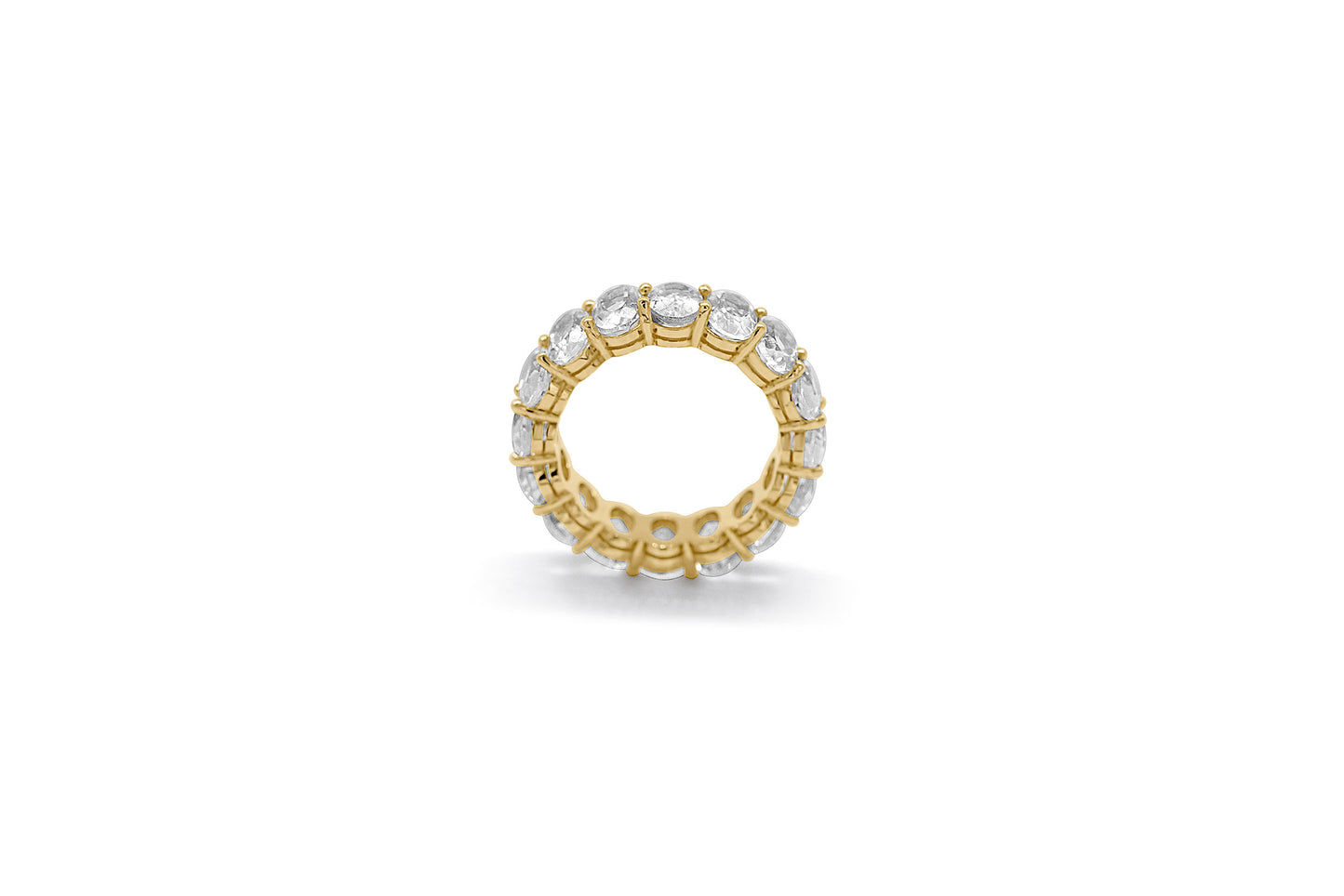 Gold Ring with Topaz Stones