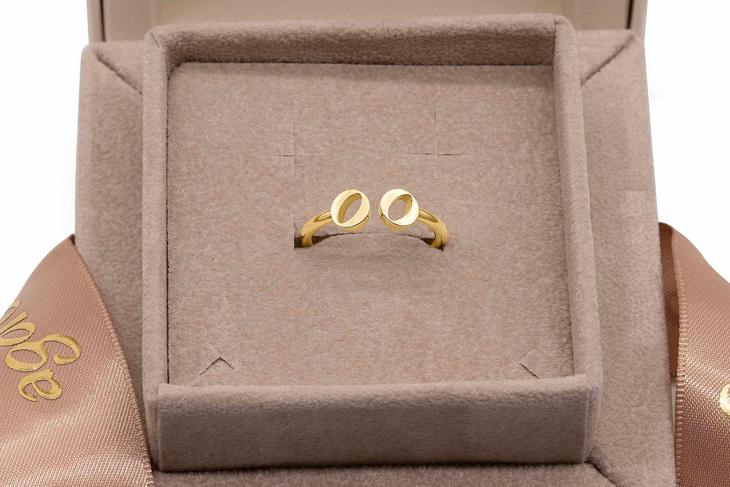 Ring With 0 Logo - Yellow