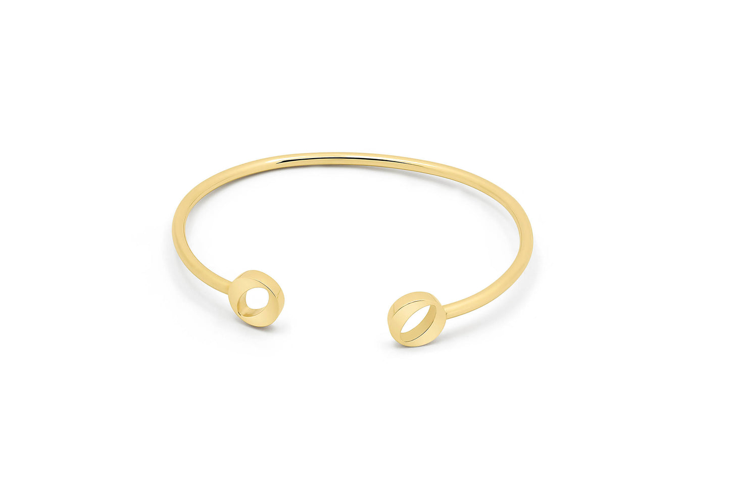 Bracelet with O’s - White