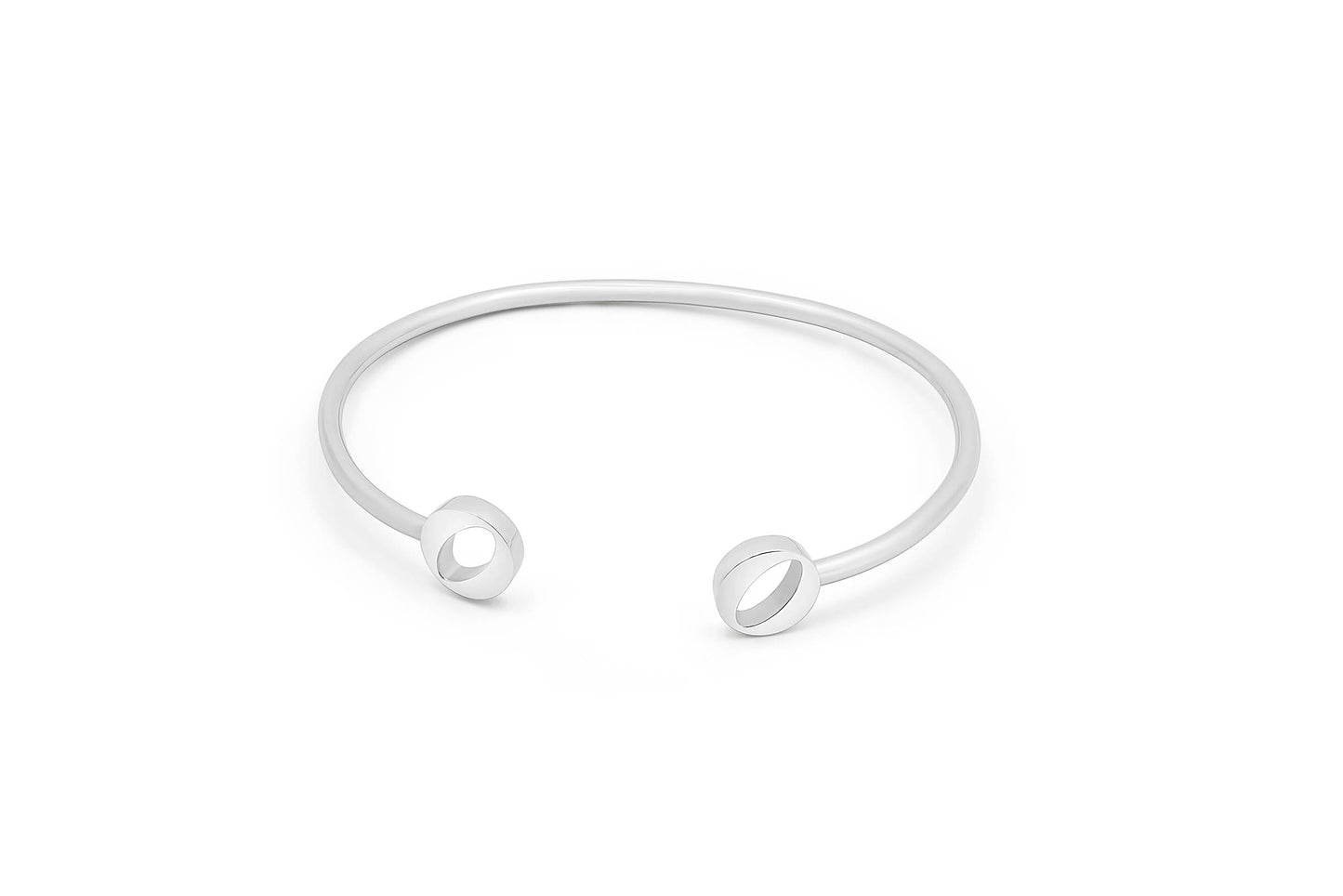 Bracelet with O’s - White