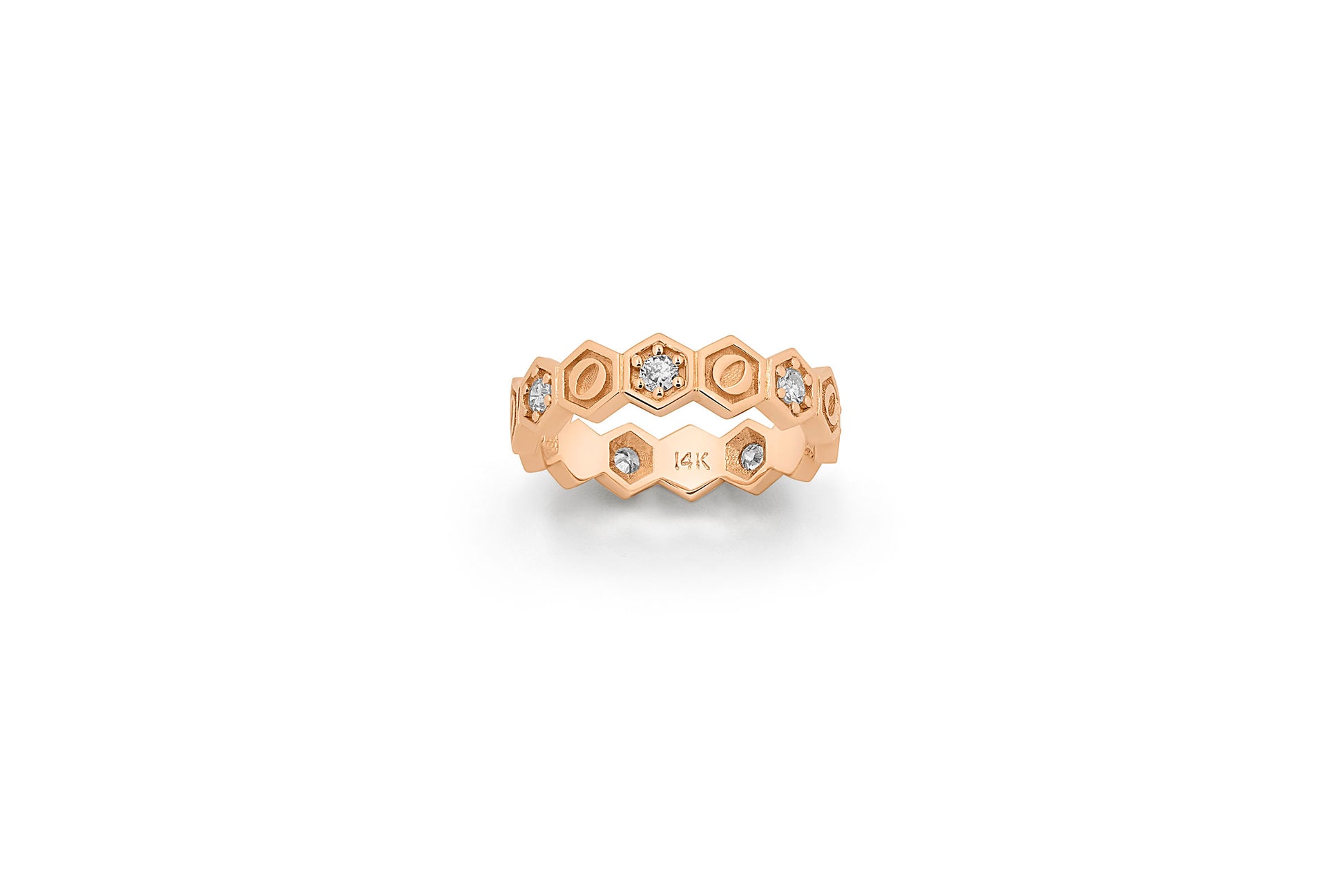 Bague Talisman Large en Or Rose | De Beers FR Bague Talisman Large en Or Rose | De Beers FR